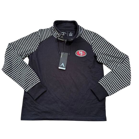 NWT - ANTIGUA San Francisco 49ERS, Womens Medium, sweatshirt, NFL, Football - Picture 1 of 9